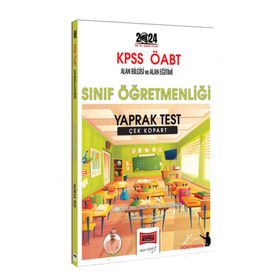 2024 ÖABT Sınıf Öğretmenliği Çek Kopart Yaprak Test Yargı Yayınları