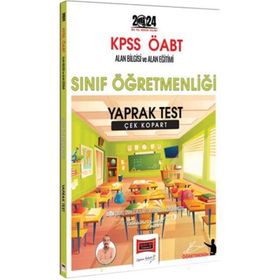 2024 ÖABT Sınıf Öğretmenliği Çek Kopart Yaprak Test Yargı Yayınları