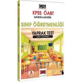 2024 ÖABT Sınıf Öğretmenliği Çek Kopart Yaprak Test Yargı Yayınları