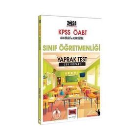 2024 ÖABT Sınıf Öğretmenliği Çek Kopart Yaprak Test Yargı Yayınları