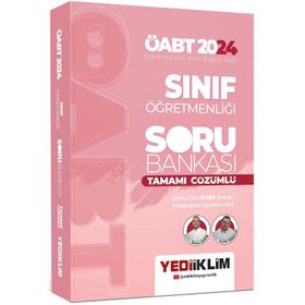 2024 ÖABT Sınıf Öğretmenliği Tamamı Çözümlü Soru Bankası Yediiklim Yayınları
