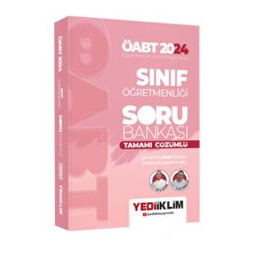 2024 ÖABT Sınıf Öğretmenliği Tamamı Çözümlü Soru Bankası Yediiklim Yayınları