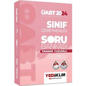 2024 ÖABT Sınıf Öğretmenliği Tamamı Çözümlü Soru Bankası Yediiklim Yayınları