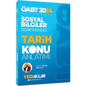 2024 ÖABT Sosyal Bilgiler Öğretmenliği Tarih Konu Anlatımı Yediiklim Yayınları