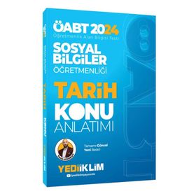 2024 ÖABT Sosyal Bilgiler Öğretmenliği Tarih Konu Anlatımı Yediiklim Yayınları