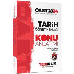 2024 ÖABT Tarih Öğretmenliği Konu Anlatımı Yediiklim Yayınları