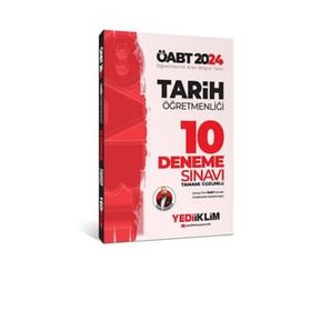 2024 ÖABT Tarih Öğretmenliği Tamamı Çözümlü 10 Deneme Yediiklim Yayınları