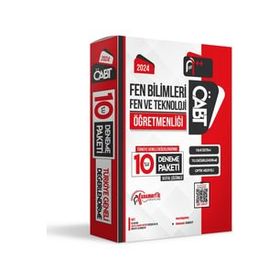 2024 ÖABT Tg Fen Bilimleri ve Teknoloji Öğretmenliği 10'lu Çözümlü Deneme Anamorfik Yayınları