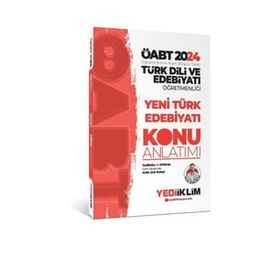 2024 Öabt Türk Dili Ve Edebiyatı Öğretmenliği Yeni Türk Edebiyatı Konu Anlatımı Kitabı Yediiklim Yayınları