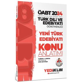 2024 Öabt Türk Dili Ve Edebiyatı Öğretmenliği Yeni Türk Edebiyatı Konu Anlatımı Kitabı Yediiklim Yayınları