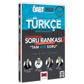 2024 ÖABT Türkçe Öğretmenliği Kazandıran Soru Bankası 2 Yargı Yayınları