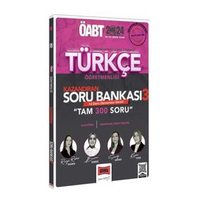 2024 ÖABT Türkçe Öğretmenliği Kazandıran Soru Bankası 3 Yargı Yayınları