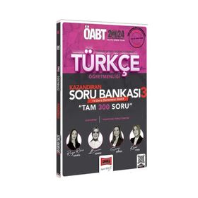 2024 ÖABT Türkçe Öğretmenliği Kazandıran Soru Bankası 3 Yargı Yayınları