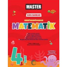 2024 Okyanus Yayınları 4. Sınıf Master Matematik Soru Bankası