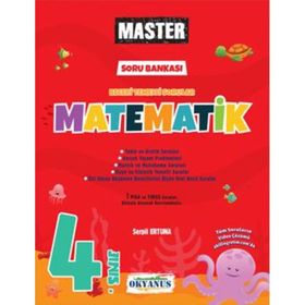 2024 Okyanus Yayınları 4. Sınıf Master Matematik Soru Bankası