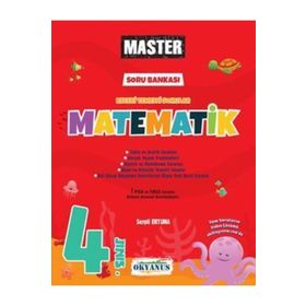 2024 Okyanus Yayınları 4. Sınıf Master Matematik Soru Bankası