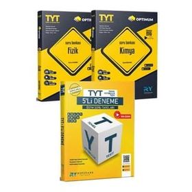 2024 Optimum AYT Fizik AYT Kimya Video Çözümlü Soru Bankası + TYT 5'li Tüm Dersler Deneme Seti Referans Yayınları