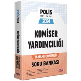 2024 Polis Meslek İçi Komiser Yardımcılığı Soru Bankası Data Yayınları