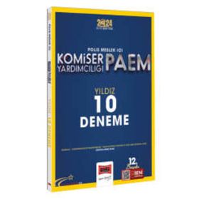 2024 Polis Meslek İçi PAEM Komiser Yardımcılığı Yıldız Serisi Yıldız 10 Deneme - Yargı Yayınları