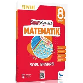 2024 Sınav Kalitesinde 8. Sınıf LGS Matematik Soru Bankası Sınav Yayınları