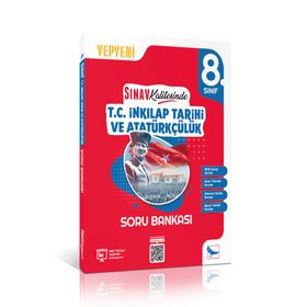 2024 Sınav Kalitesinde 8. Sınıf LGS T.C. İnkılap Tarihi ve Atatürkçülük Soru Bankası Sınav Yayınları