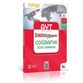 2024 Sınav Kalitesinde AYT Coğrafya Soru Bankası Sınav Yayınları