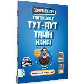 2024 Taktiklerle TYT-AYT Tarih Kampı Benim Hocam Yayınları