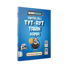 2024 Taktiklerle TYT-AYT Tarih Kampı Benim Hocam Yayınları