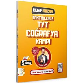 2024 Taktiklerle TYT Coğrafya Kampı Benim Hocam Yayınları