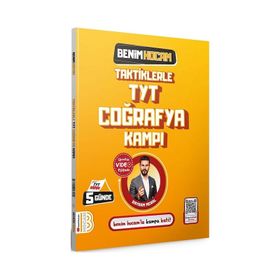 2024 Taktiklerle TYT Coğrafya Kampı Benim Hocam Yayınları
