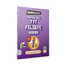 2024 Taktiklerle TYT Felsefe Kampı Benim Hocam Yayınları