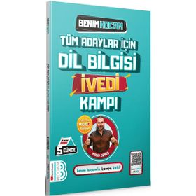 2024 Tüm Adaylar için Dil Bilgisi İvedi Kampı Benim Hocam Yayınları