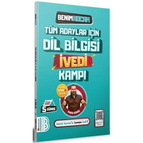2024 Tüm Adaylar için Dil Bilgisi İvedi Kampı Benim Hocam Yayınları