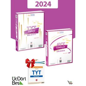 2024 Türkçe Edebiyat Soru Bankası Seti 3 4 5 Yayınları