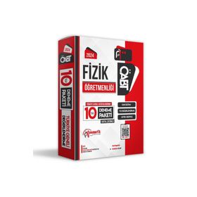 2024 Türkiye Geneli ÖABT Fizik Öğretmenliği 10'lu Dijital Çözümlü Deneme Anamorfik Yayınları