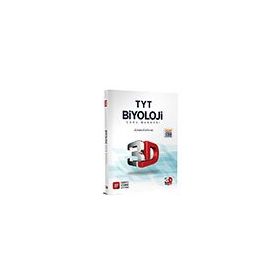 2024 TYT 3D Biyoloji Tamamı Video Çözümlü Soru Bankası 3D Yayınları