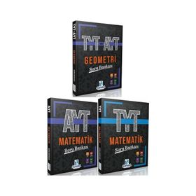 2024 Tyt Ayt Matematik ve Geometri 3'lü Set - Supara Yayınları