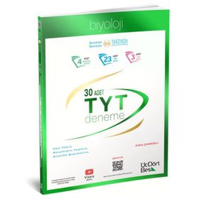 2024 TYT Biyoloji 30 Deneme Üçdörtbeş Yayınları