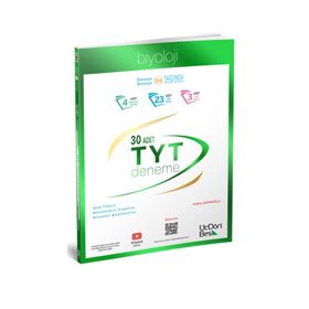 2024 TYT Biyoloji 30 Deneme Üçdörtbeş Yayınları
