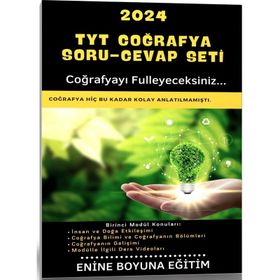 2024 Tyt Coğrafya Modüler Kitap Seti