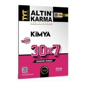 2024 TYT Kimya Deneme Sınavı 30x7 Altın Karma Yayınları