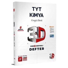 2024 TYT Kimya Video Destekli Defter 3D Yayınları