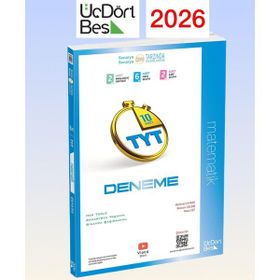 2024 TYT Matematik 10'lu Deneme - Üç Dört Beş Yayınları
