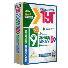 2024 TYT Türkiye Geneli Kurumsal 9'lu Dijital Çözümlü Paket Deneme Sınavı