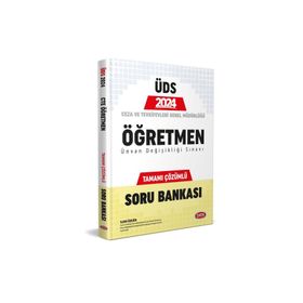 2024 UDS Ceza ve Tevkifevleri Öğretmen Unvan Değişikliği Soru Bankası - Data Yayınları