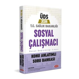 2024 UDS Sağlık Bakanlığı Sosyal Çalışmacı Konu Anlatımı Soru Bankası - Data Yayınları