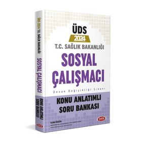 2024 UDS Sağlık Bakanlığı Sosyal Çalışmacı Konu Anlatımı Soru Bankası - Data Yayınları