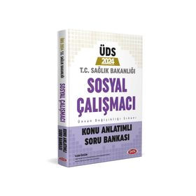 2024 UDS Sağlık Bakanlığı Sosyal Çalışmacı Konu Anlatımı Soru Bankası - Data Yayınları