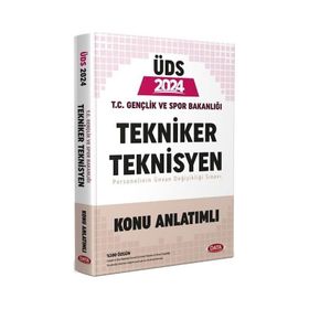 2024 Uds T.C. Gençlik ve Spor Bakanlığı Tekniker Teknisyen Konu Anlatımlı - Data Yayınları