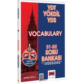2024 YDT YÖKDİL YDS Vocabulary Kelime B1-B2 Soru Bankası 1000 Soru - Yargı Yayınları